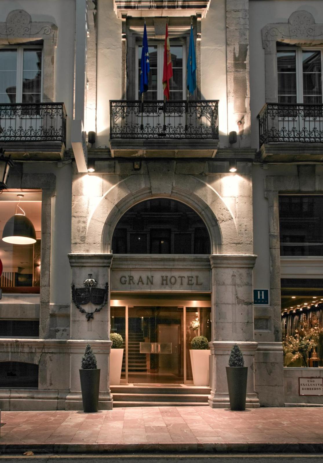 Gran Hotel Espana Oviedo Buitenkant foto